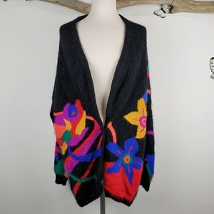 Colorful Floral Women's Sweater